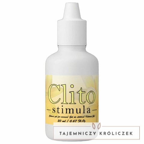 RUF Sensual Clitoral Gel 20ml - żel stymulujący, precyzyjna aplikacja RUF