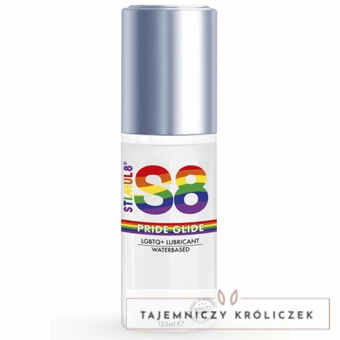S8 Pride Glide żel nawilżający 125ml, gęsta formuła, bezzapachowy STIMUL8