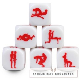 Secretplay Zestaw Kości Akcji 25 mm - Model Partnerski, Wielokolorowy SECRETPLAY