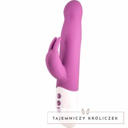 Seven Creations Euphoric Rabbit - Wibrator obrotowy 23,4 cm USB fioletowy SEVEN CREATIONS