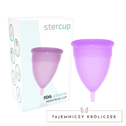 Stercup Kubeczek menstruacyjny silikonowy Liliowy Rozmiar L FDA STERCUP