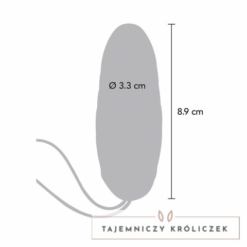 ToyJoy Knock Knock Eggstavagant jajo intymne z pilotem fioletowe TOYJOY