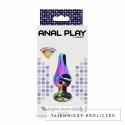 ToyJoy Twilight Bum Bijou Mały Plug Aluminiowy z Kolorowym Kryształem TOYJOY