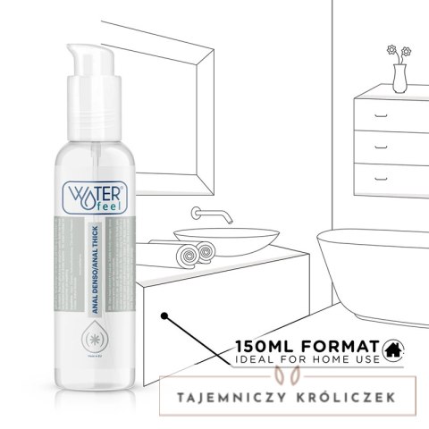 Waterfeel Żel Intymny na Bazie Wody 150ml - Bezzapachowy, Gęsty WATERFEEL