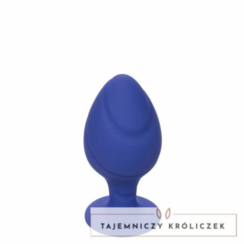 CalExotics Cheeky Plug fioletowy silikonowy z przyssawką rozmiar S CALEXOTICS