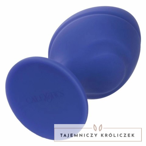 CalExotics Cheeky Plug fioletowy silikonowy z przyssawką rozmiar S CALEXOTICS
