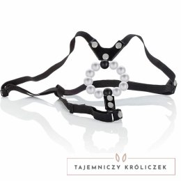 CalExotics Lovers Thing Pas Cnoty z Kulkami Stymulującymi Czarny CALEXOTICS