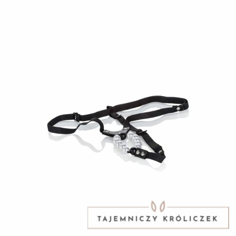 CalExotics Lovers Thing Pas Cnoty z Kulkami Stymulującymi Czarny CALEXOTICS