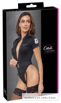 Cottelli Costumes Body Policyjne z Paskami Do Pończoch M Czarny Cottelli