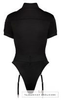 Cottelli Costumes Body Policyjne z Paskami Do Pończoch M Czarny Cottelli