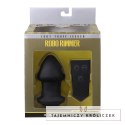 Doc Johnson Robo Rimmer X - Wibrujący Plug z Funkcją Rotacji, Czarny Doc Johnson