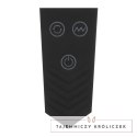 Doc Johnson Robo Rimmer X - Wibrujący Plug z Funkcją Rotacji, Czarny Doc Johnson