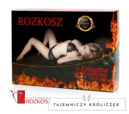 Grajmy Razem Rozkosz Gra Planszowa dla Par z Akcesoriami 31x21cm Kemis