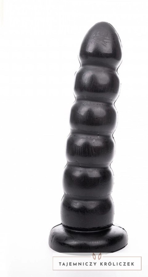 Hung System Yoo-Hoo 27,5 cm Czarny model anatomiczny z podstawą przyssawką Hung System
