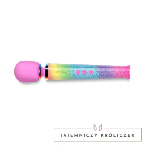 Le Wand Petite All That Glimmers Rainbow Ombre - masażer wielofunkcyjny Le Wand