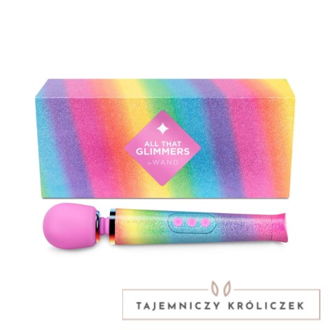 Le Wand Petite All That Glimmers Rainbow Ombre - masażer wielofunkcyjny Le Wand