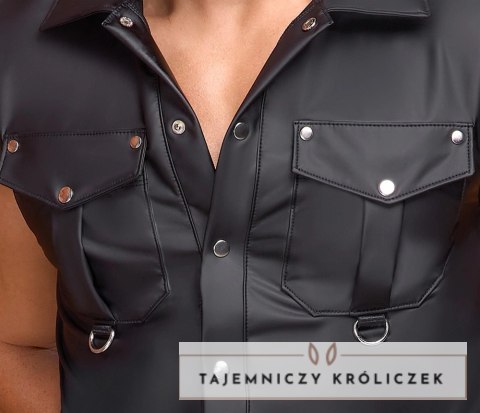 NEK Koszulka Bez Rękawow Czarna 3XL Zatrzaski Matowa Powłoka NEK