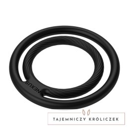 Nexus Double Ring silikonowy pierścień elastyczny uniwersalny Nexus