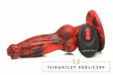 XR Brands Hel-Wolf Red & Black - Model z funkcją ruchu i wibracji XR Brands