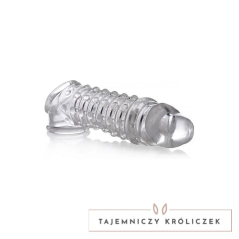 XR Brands Tuleja powiększająca 2/4 cm, elastyczna tekstura, TPR XR Brands
