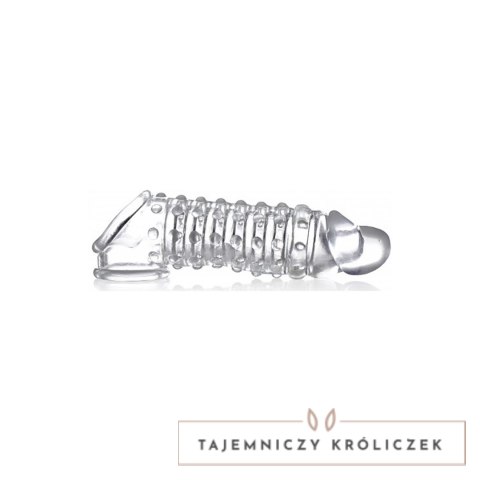 XR Brands Tuleja powiększająca 2/4 cm, elastyczna tekstura, TPR XR Brands
