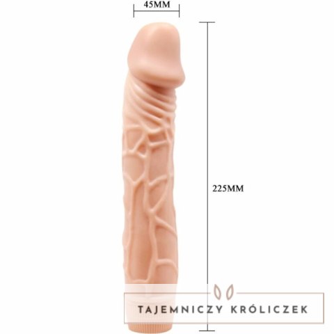 Baile Intymna Maszyna Wibracyjna 22,5 cm Kolor Naturalny BAILE