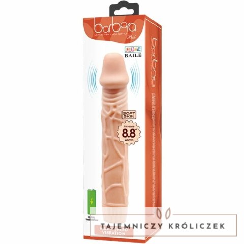 Baile Intymna Maszyna Wibracyjna 22,5 cm Kolor Naturalny BAILE