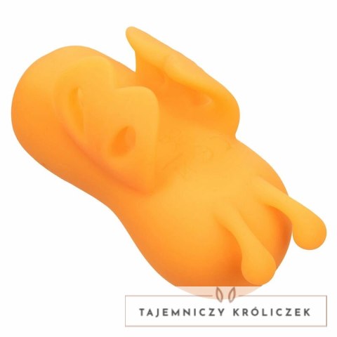 CalExotics Neon Vibes Buzzing Vibe Finger - stymulator palcowy, pomarańczowy, 10 trybow CALEXOTICS