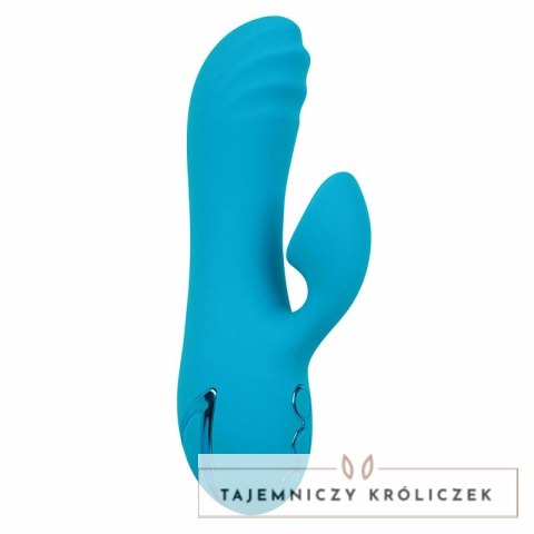 CalExotics Sunset Beach Seducer stymulator 10 trybow, silikon niebieski CALEXOTICS