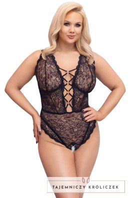 Cottelli CURVES Body Koronkowe 85D/L z Detalami Rożowego Złota Cottelli