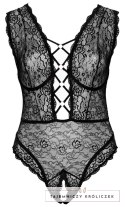 Cottelli CURVES Body Koronkowe 85D/L z Detalami Rożowego Złota Cottelli