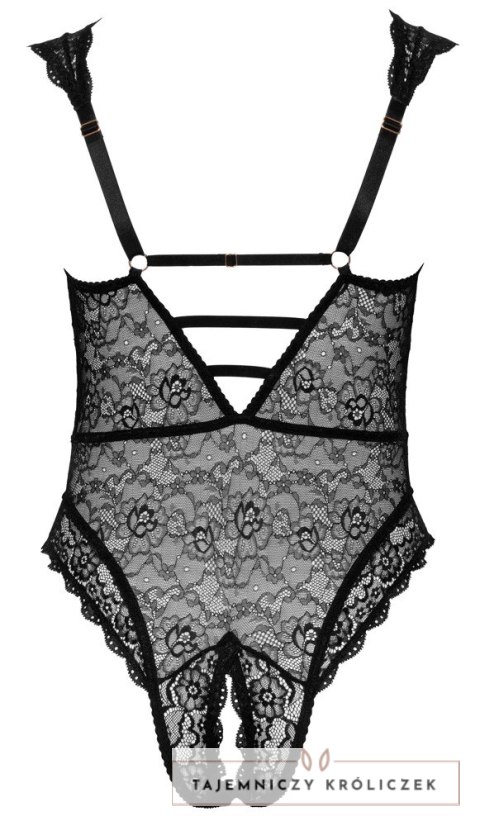 Cottelli CURVES Body Koronkowe 85D/L z Detalami Rożowego Złota Cottelli