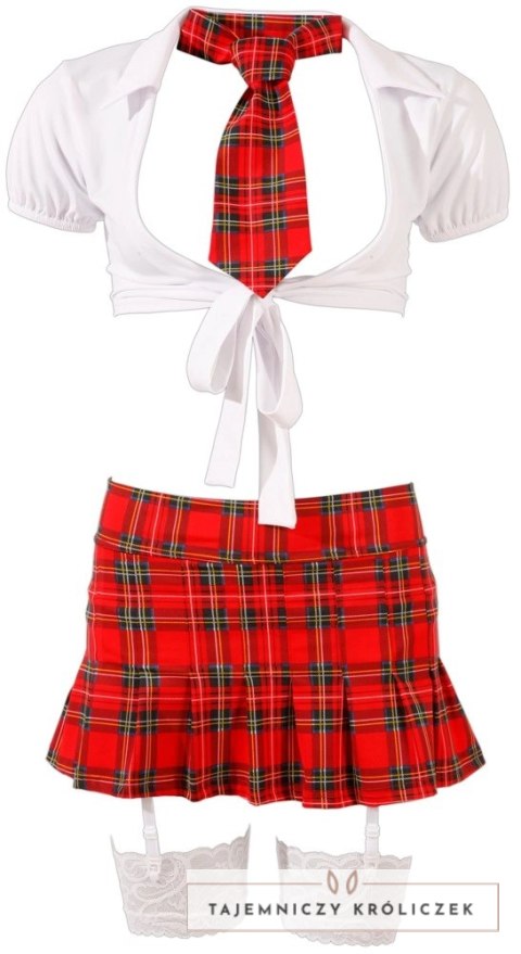 Cottelli Costumes Stroj Uczennicy XL z Plisowaną Spodniczką i Akcesoriami Cottelli