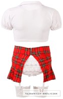 Cottelli Costumes Stroj Uczennicy XL z Plisowaną Spodniczką i Akcesoriami Cottelli