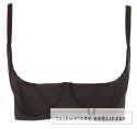 Cottelli Curves Biustonosz Push-Up 95D Czarny na Fiszbinach Cottelli