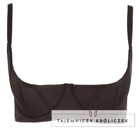 Cottelli Curves Biustonosz Push-Up 95D Czarny na Fiszbinach Cottelli