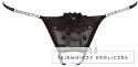 Cottelli Lingerie Stringi S/M z Kwiatowym Haftem i Dżetami Cottelli