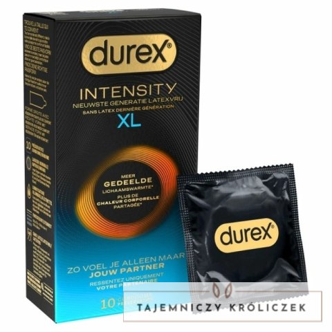 Durex Intensity XL prezerwatywy lateksowe, ultra-cienkie, 10 szt. Durex