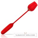 MIA Amalfi Double Pleasure Wand - silikonowy masażer z falami i funkcją ruchu MIA