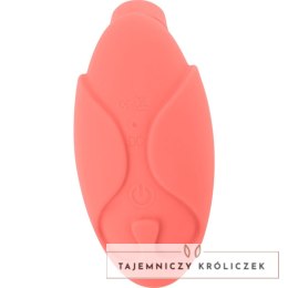 OHMAMA Coralowy Stymulator Falowy z 10 Trybami i Ładowaniem USB 10x5,5cm OHMAMA