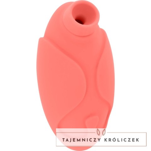 OHMAMA Coralowy Stymulator Falowy z 10 Trybami i Ładowaniem USB 10x5,5cm OHMAMA