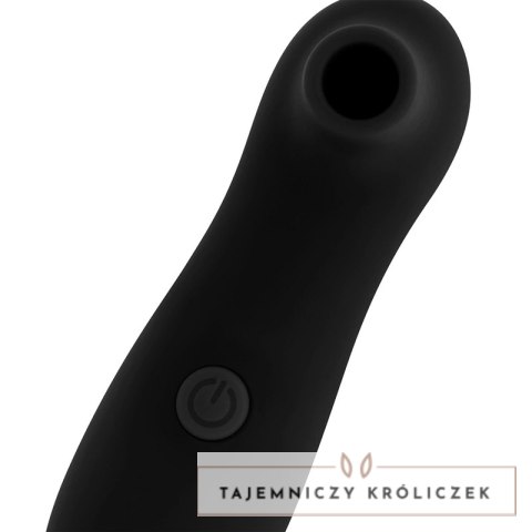 OHMAMA Wibrujący model intymny 10 trybow czarny 12,5 cm OHMAMA