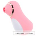 Ohmama Stymulator Clitoralny 10 Trybow Luksusowy Design Biało-Złoty OHMAMA