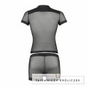 Passion Michael Komplet Bielizny Czarny L/XL Poliuretanowy Design Passion