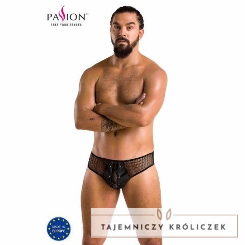 Passion Richard 035 Slip L/XL Czarny - Nowoczesna Bielizna Polska Passion