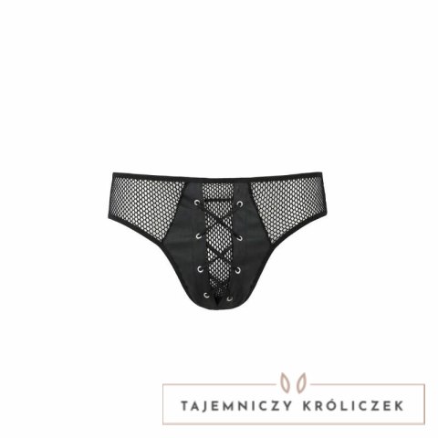Passion Richard 035 Slip Męski Czarny S/M - Nowoczesna Bielizna Passion
