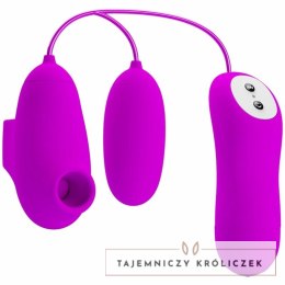 Pretty Love PulseWave Violet - Model z 12 trybami wibracji i fal ssących PRETTY LOVE