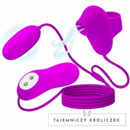 Pretty Love PulseWave Violet - Model z 12 trybami wibracji i fal ssących PRETTY LOVE