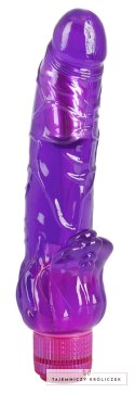 Seven Creations Wibrator Fioletowy TPE 23 cm - Powierzchnia Teksturowana Seven Creations