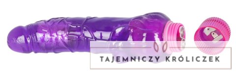 Seven Creations Wibrator Fioletowy TPE 23 cm - Powierzchnia Teksturowana Seven Creations
